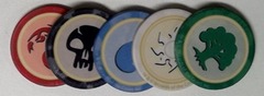 Magic: The Gathering: Poker Chip: Set of 5